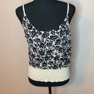 Newport news beaded flower top size XL